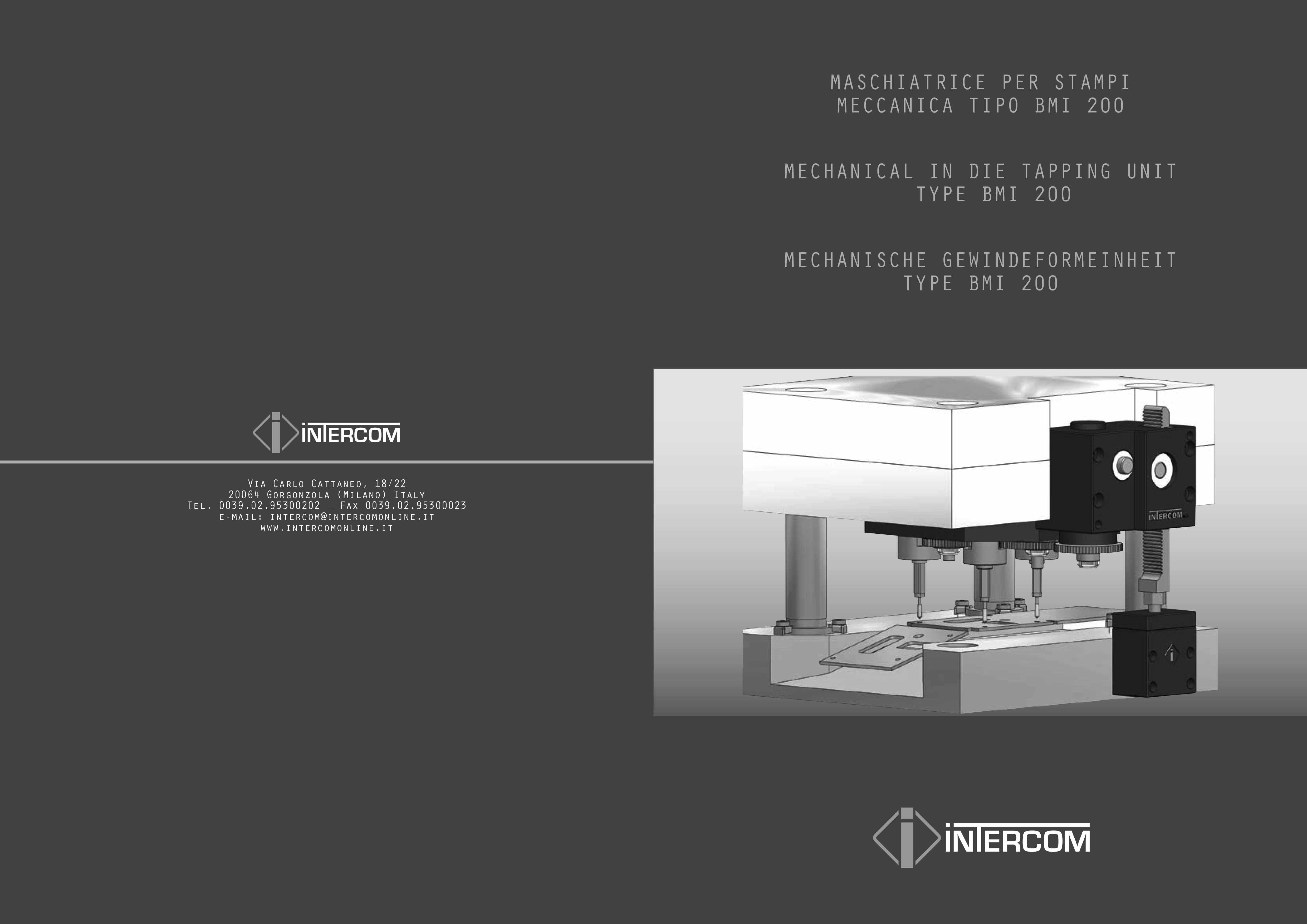 Mekanik Kontrollü Kalıp İçi Kılavuz Çekme Üniteleri