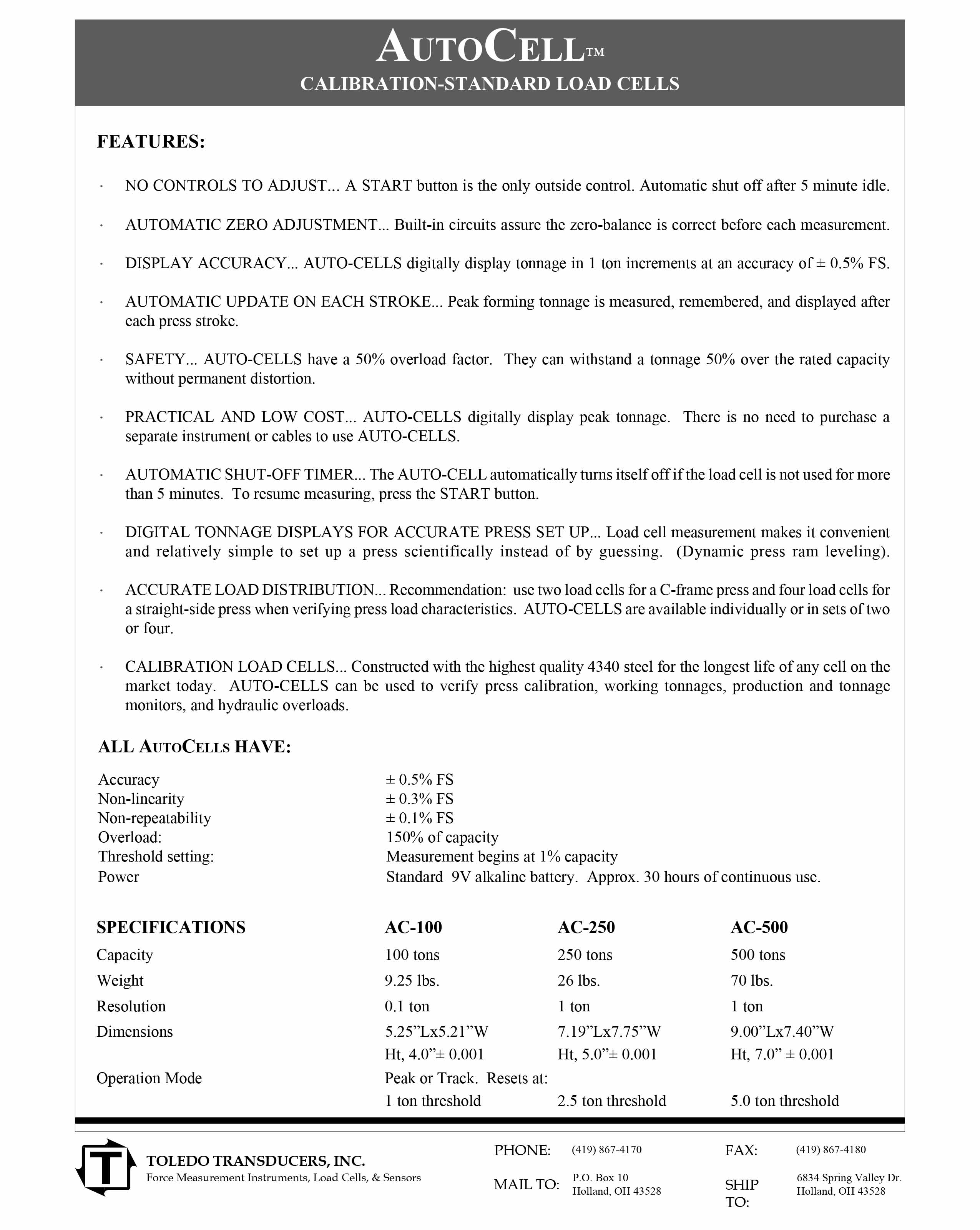 Pres Tonaj Monitörleri